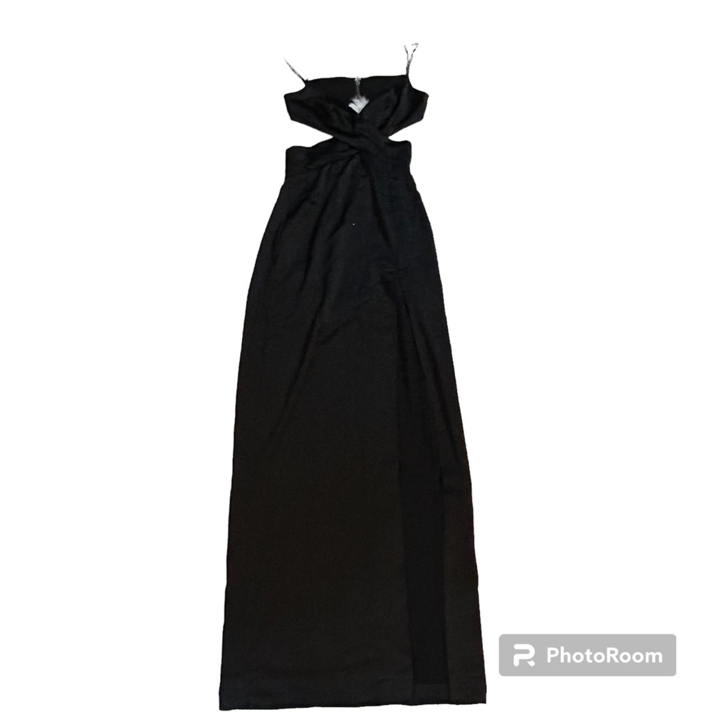 Lovers + Friends Savannah Cut Out Criss Cross Maxi Dress, XS - Picture 4 of 7